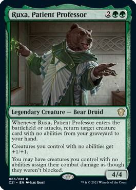 Ruxa, Patient Professor | Commander 2021 #66