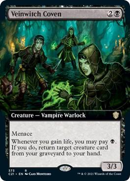 Veinwitch Coven (Extended Art) | Commander 2021 #373