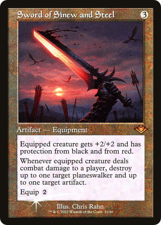 Sword of Sinew and Steel (Retro Frame) | Modern Horizons #31