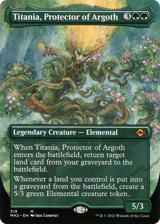 Titania, Protector of Argoth (Borderless) | Modern Horizons 2 #319