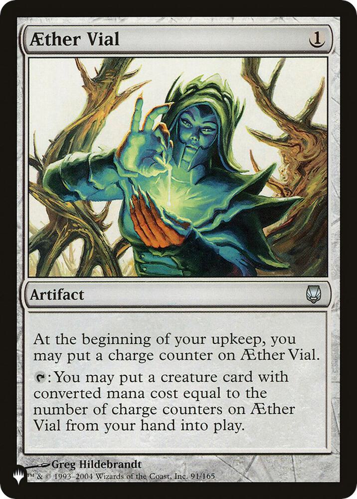 Aether Vial | The List Reprints #91/165