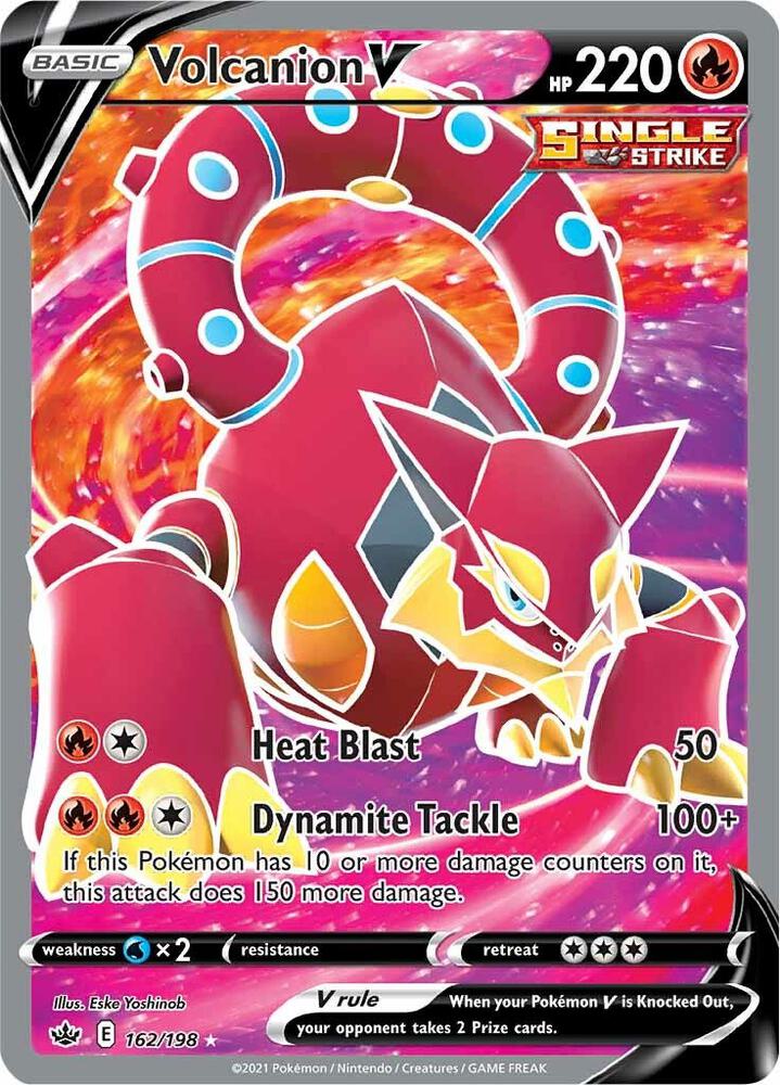 Volcanion V (Full Art) | SWSH06: Chilling Reign #162/198