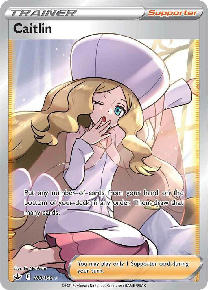 Caitlin (Full Art) | SWSH06: Chilling Reign #189/198