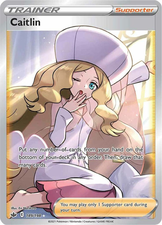 Caitlin (Full Art) | SWSH06: Chilling Reign #189/198
