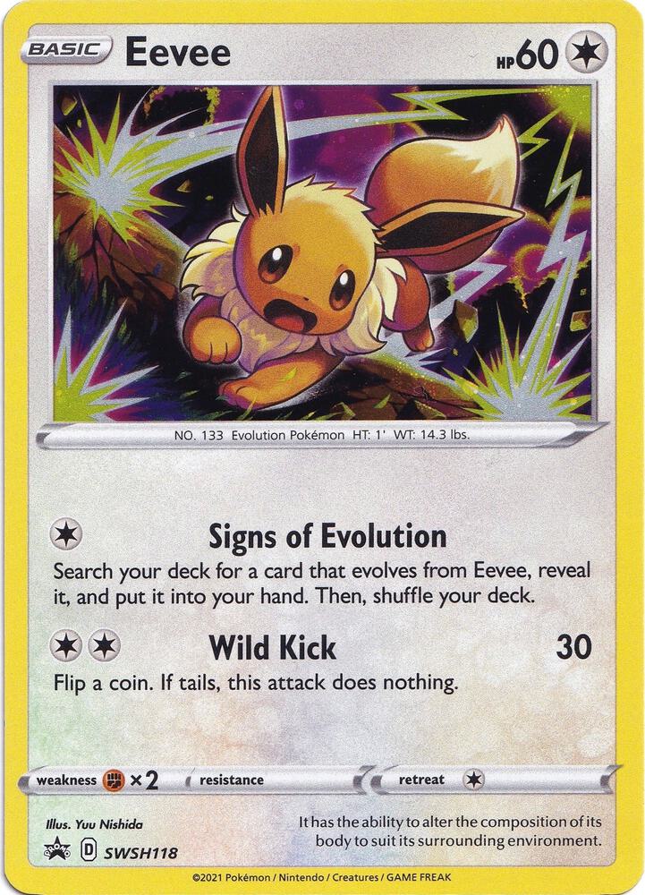 Eevee - SWSH118 | SWSH: Sword & Shield Promo Cards #SWSH118