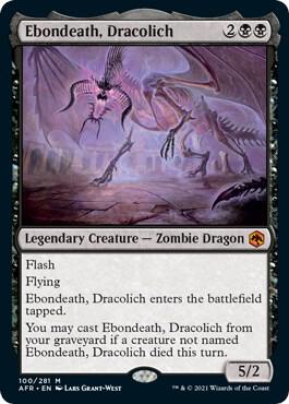 Ebondeath, Dracolich | Adventures in the Forgotten Realms #100