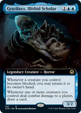 Grazilaxx, Illithid Scholar (Extended Art) | Adventures in the Forgotten Realms #367