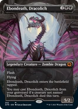 Ebondeath, Dracolich (Borderless) | Adventures in the Forgotten Realms #292