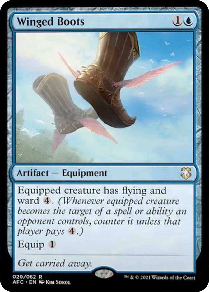 Winged Boots | Commander: Adventures in the Forgotten Realms #20