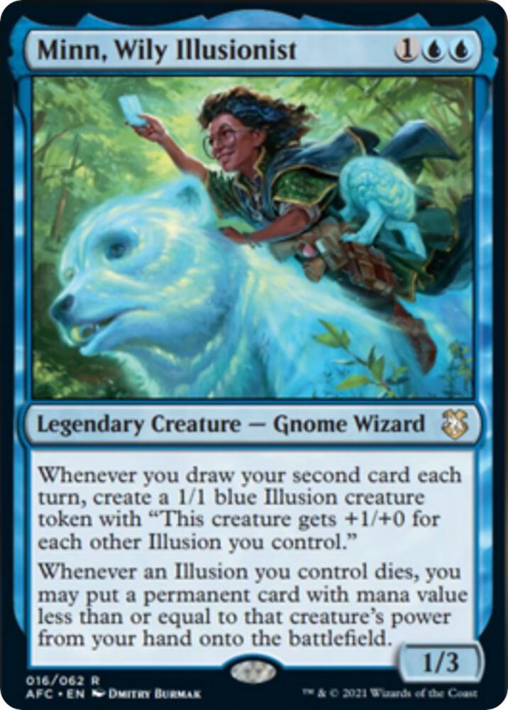 Minn, Wily Illusionist | Commander: Adventures in the Forgotten Realms #16