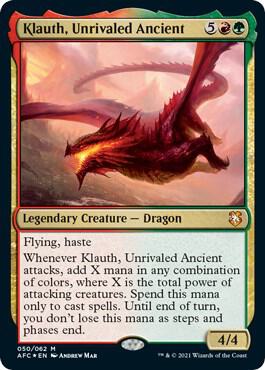 Klauth, Unrivaled Ancient | Commander: Adventures in the Forgotten Realms #50