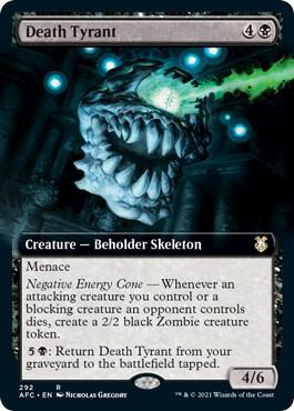 Death Tyrant (Extended Art) | Commander: Adventures in the Forgotten Realms #292