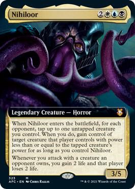 Nihiloor (Extended Art) | Commander: Adventures in the Forgotten Realms #323