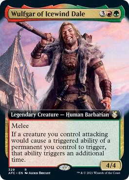 Wulfgar of Icewind Dale (Extended Art) | Commander: Adventures in the Forgotten Realms #329