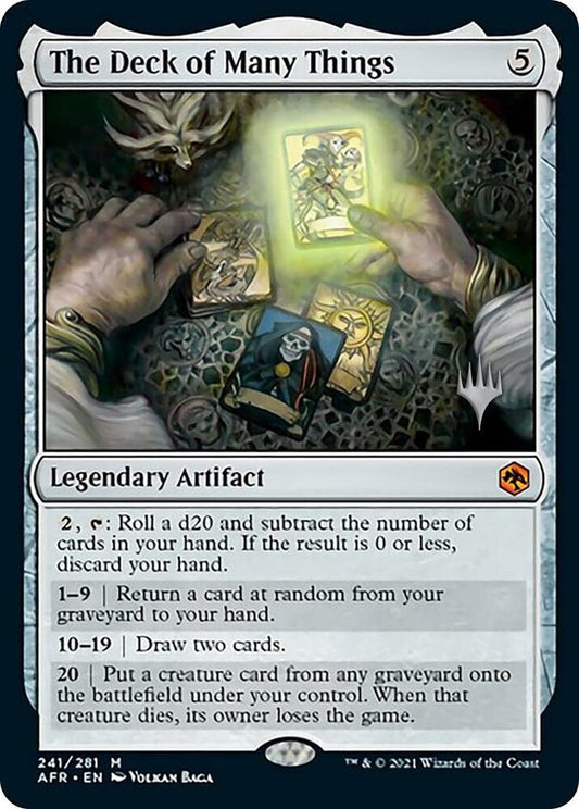 The Deck of Many Things | Promo Pack: Adventures in the Forgotten Realms #241