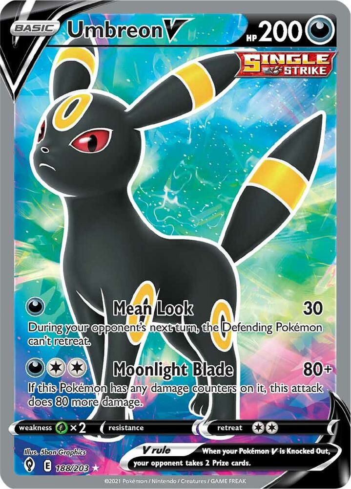 Umbreon V (Full Art) | SWSH07: Evolving Skies #188/203