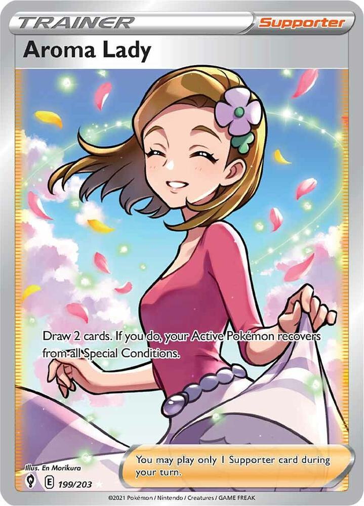Aroma Lady (Full Art) | SWSH07: Evolving Skies #199/203