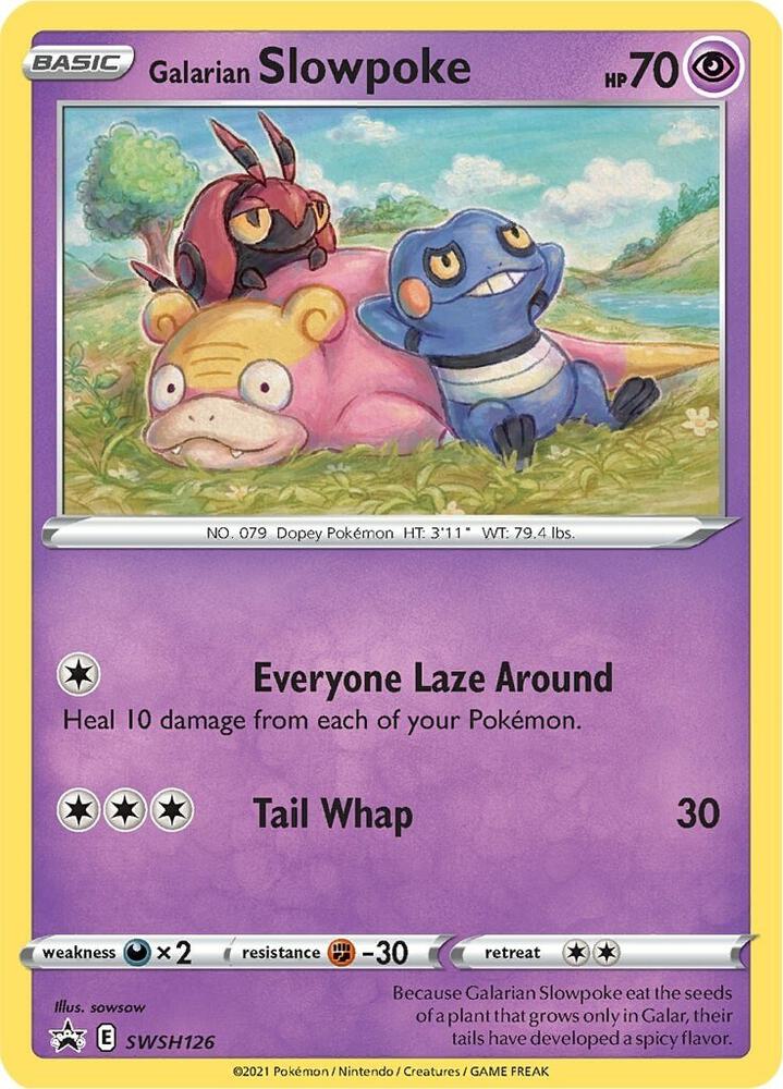 Galarian Slowpoke - SWSH126 | SWSH: Sword & Shield Promo Cards #SWSH126
