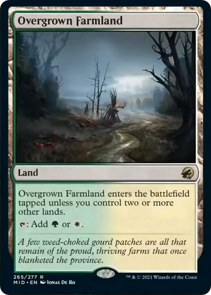 Overgrown Farmland | Innistrad: Midnight Hunt #265