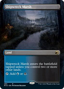 Shipwreck Marsh (Borderless) | Innistrad: Midnight Hunt #285