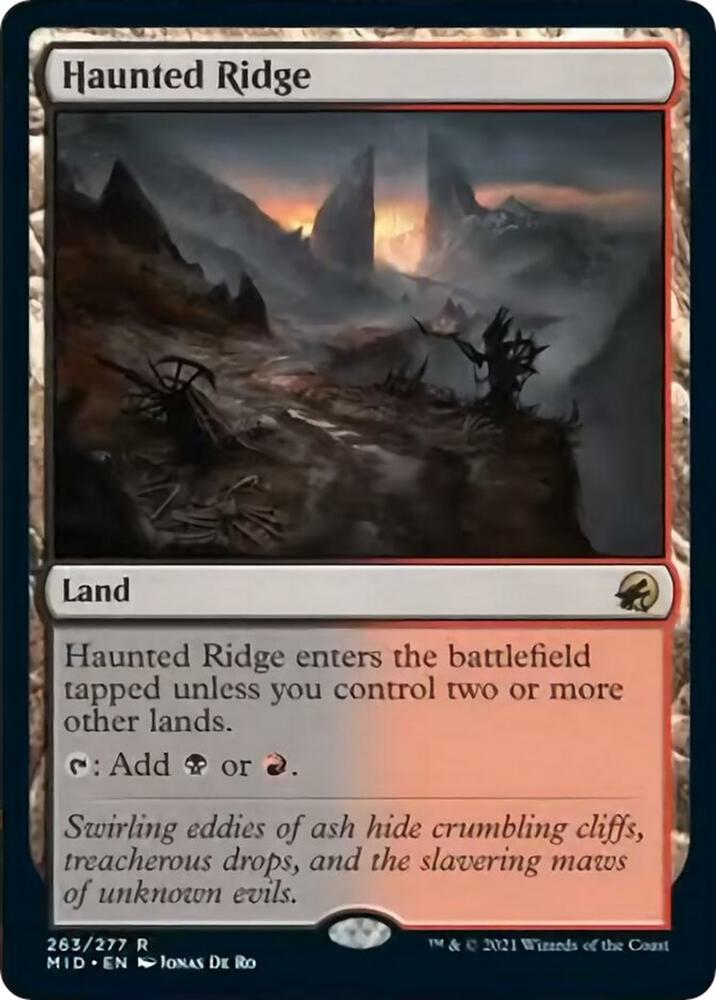 Haunted Ridge | Innistrad: Midnight Hunt #263