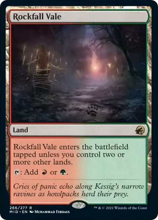Rockfall Vale | Innistrad: Midnight Hunt #266