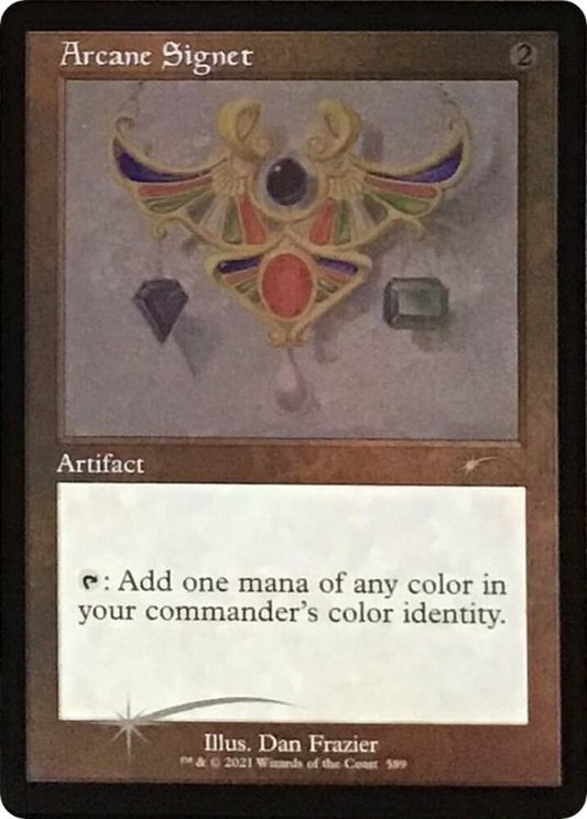 Arcane Signet (589) (Foil Etched) | Secret Lair Drop Series #589