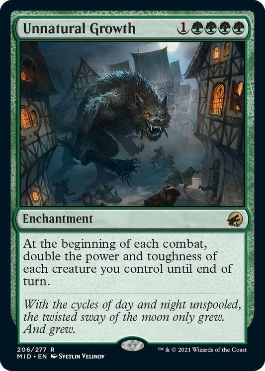Unnatural Growth | Innistrad: Midnight Hunt #206