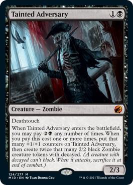 Tainted Adversary | Innistrad: Midnight Hunt #124