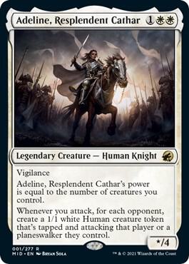 Adeline, Resplendent Cathar | Innistrad: Midnight Hunt #1