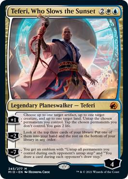 Teferi, Who Slows the Sunset | Innistrad: Midnight Hunt #245