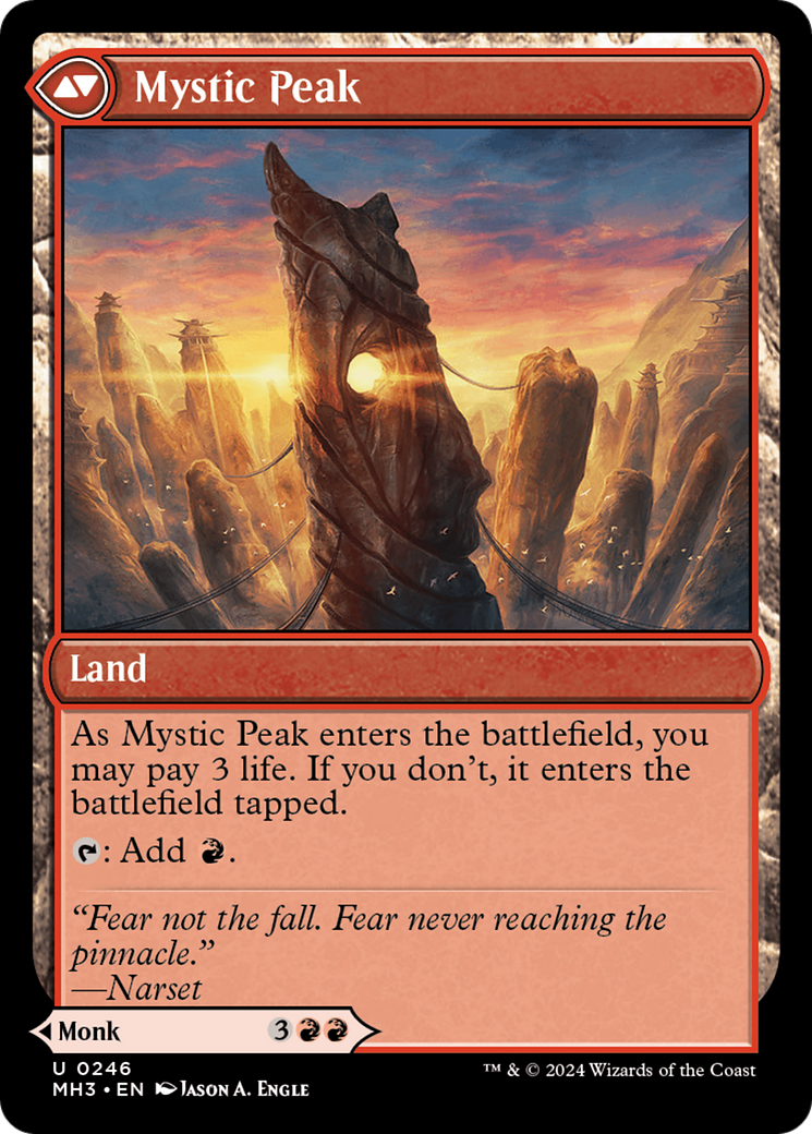 Pinnacle Monk // Mystic Peak | Modern Horizons 3 #246