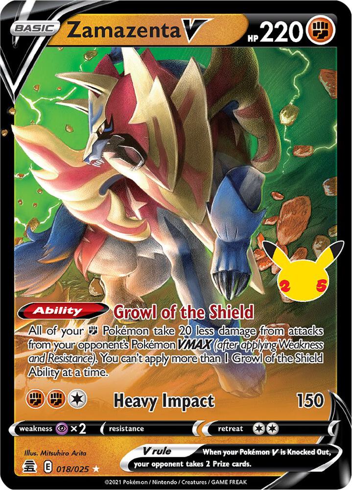 Zamazenta V | Celebrations #018/025