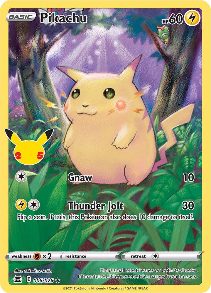 Pikachu | Celebrations #005/025