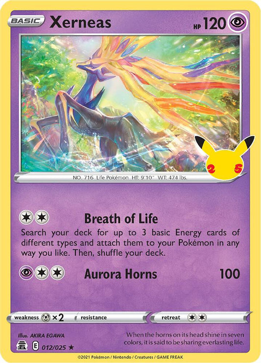 Xerneas | Celebrations #012/025
