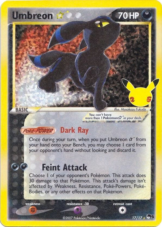 Umbreon Star | Celebrations: Classic Collection #17/17