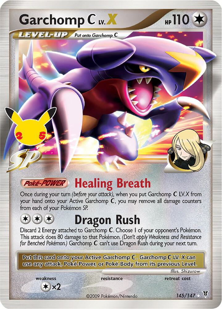 Garchomp C LV.X | Celebrations: Classic Collection #145/147