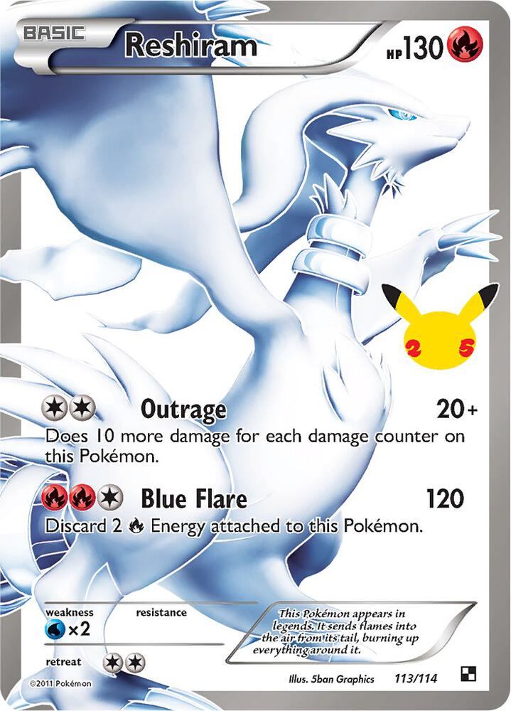 Reshiram | Celebrations: Classic Collection #113/114
