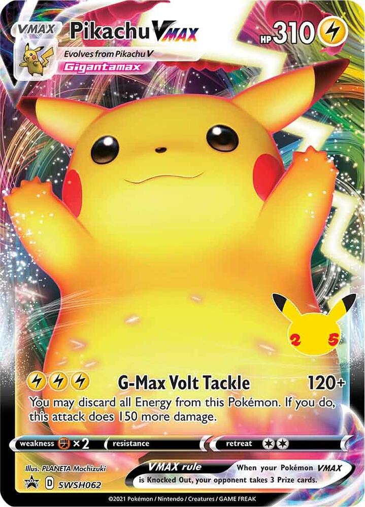 Pikachu VMAX - SWSH062 | SWSH: Sword & Shield Promo Cards #SWSH062