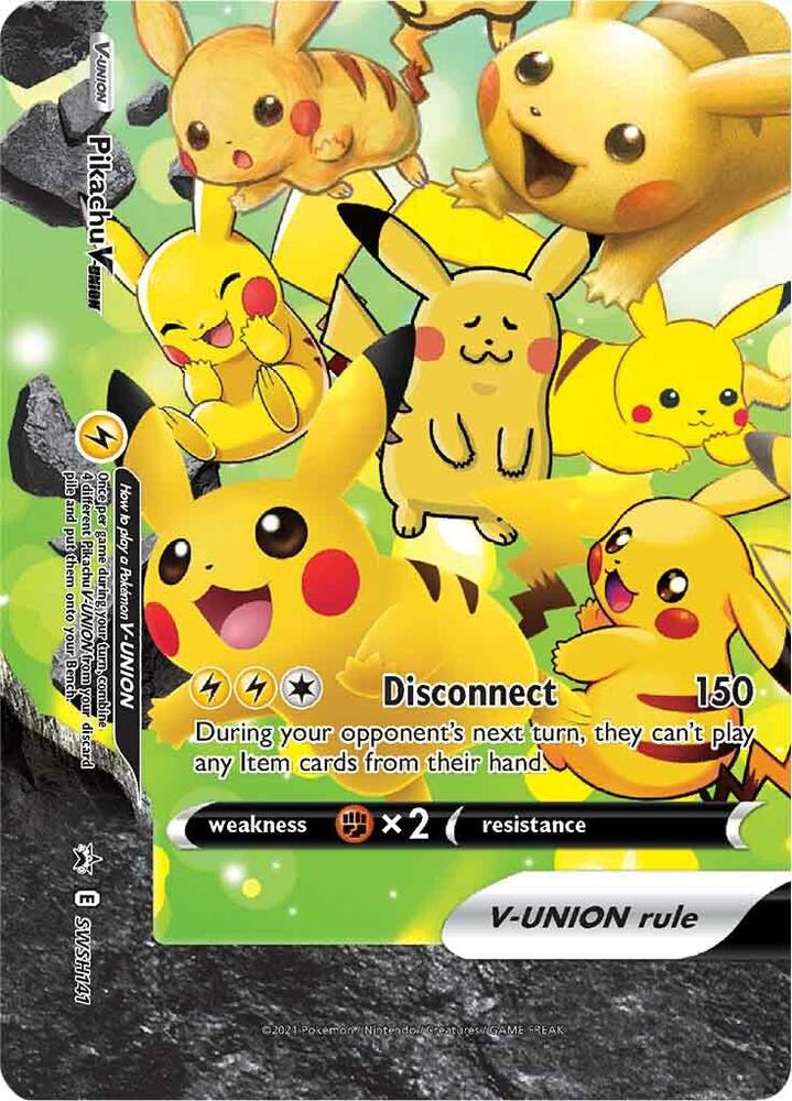 Pikachu V-Union - SWSH141 | SWSH: Sword & Shield Promo Cards #SWSH141