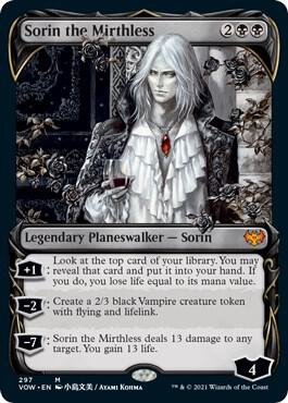 Sorin the Mirthless (Showcase) | Innistrad: Crimson Vow #297
