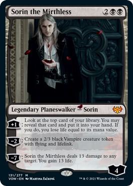 Sorin the Mirthless | Innistrad: Crimson Vow #131