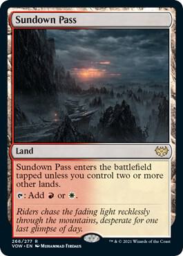 Sundown Pass | Innistrad: Crimson Vow #266