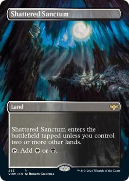 Shattered Sanctum (Borderless) | Innistrad: Crimson Vow #283