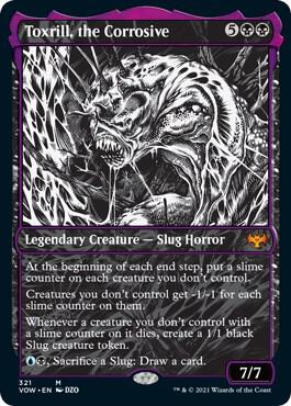 Toxrill, the Corrosive (Showcase) | Innistrad: Crimson Vow #321
