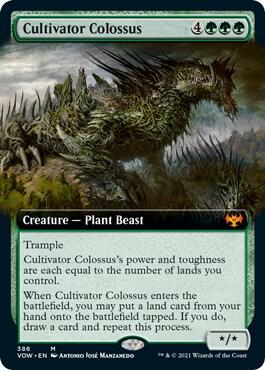 Cultivator Colossus (Extended Art) | Innistrad: Crimson Vow #386