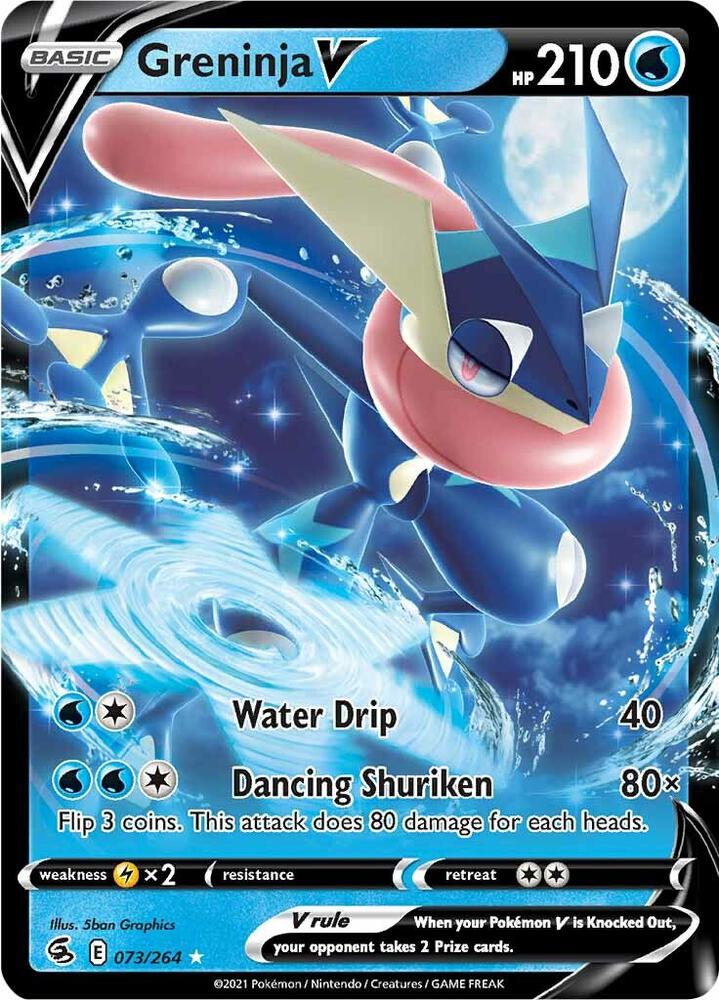 Greninja V | SWSH08: Fusion Strike #073/264