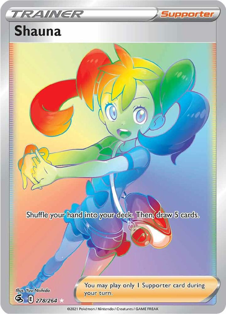 Shauna (Secret) | SWSH08: Fusion Strike #278/264