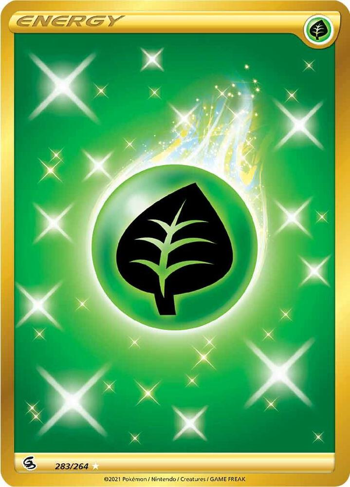 Grass Energy (Secret) | SWSH08: Fusion Strike #283/264