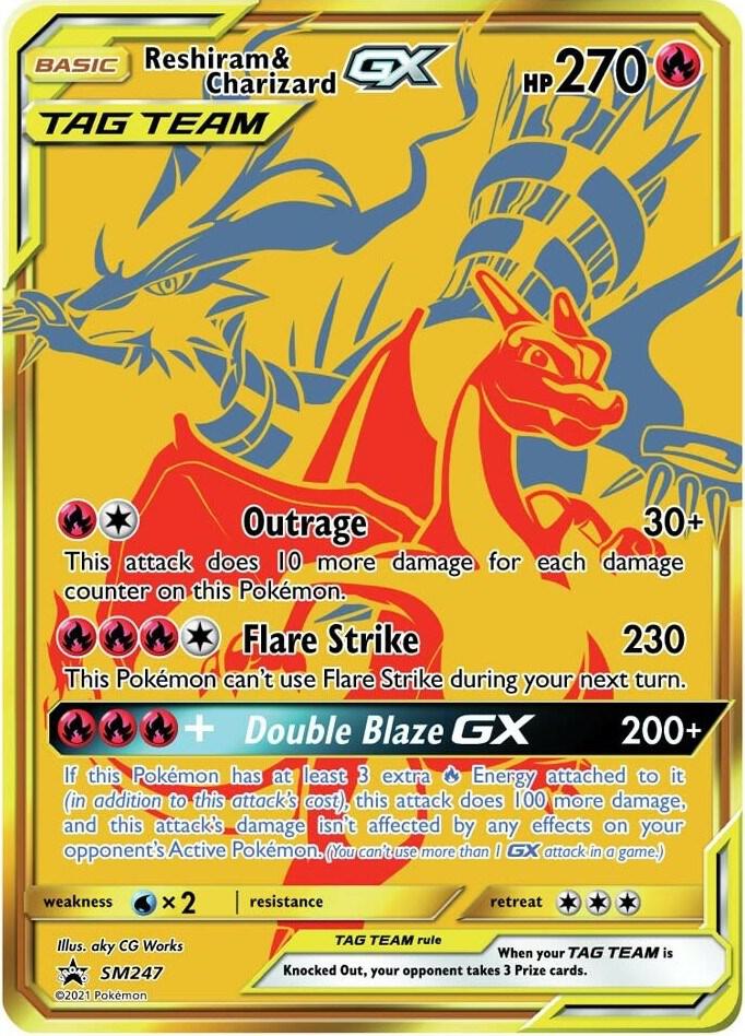 Reshiram & Charizard GX - SM247 | SM Promos #SM247